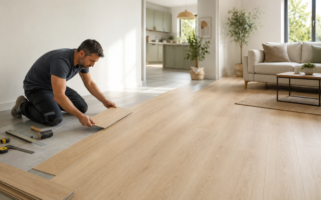 Suelo vinílico para reformas sin obra: cuándo es una buena solución